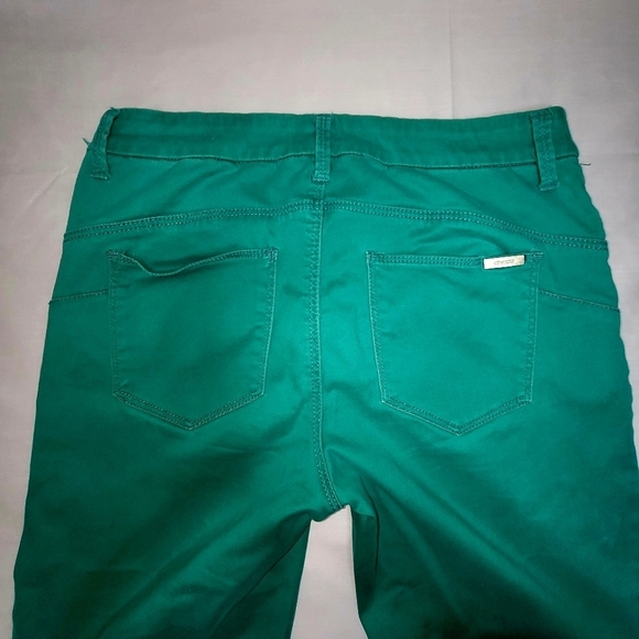 Chico's "The So Lifting Crop"  Green Women's Pants Size 00 - Picture 4 of 12
